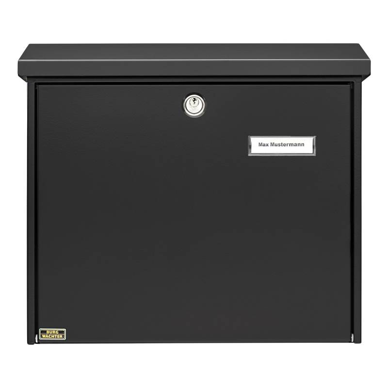 Burg-Wächter Briefkasten 'Comfort 913 S' schwarz 38 x 34 x 14,8 cm von Burg-Wächter