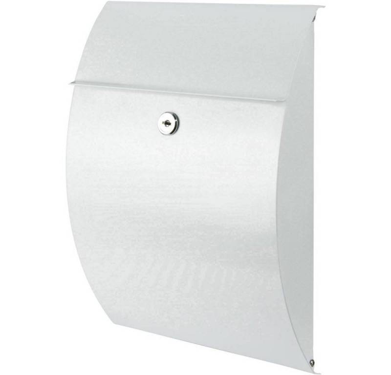 Burg Wächter Briefkasten Stahlblech-Briefkasten Capri 813 W 38700 von Burg Wächter