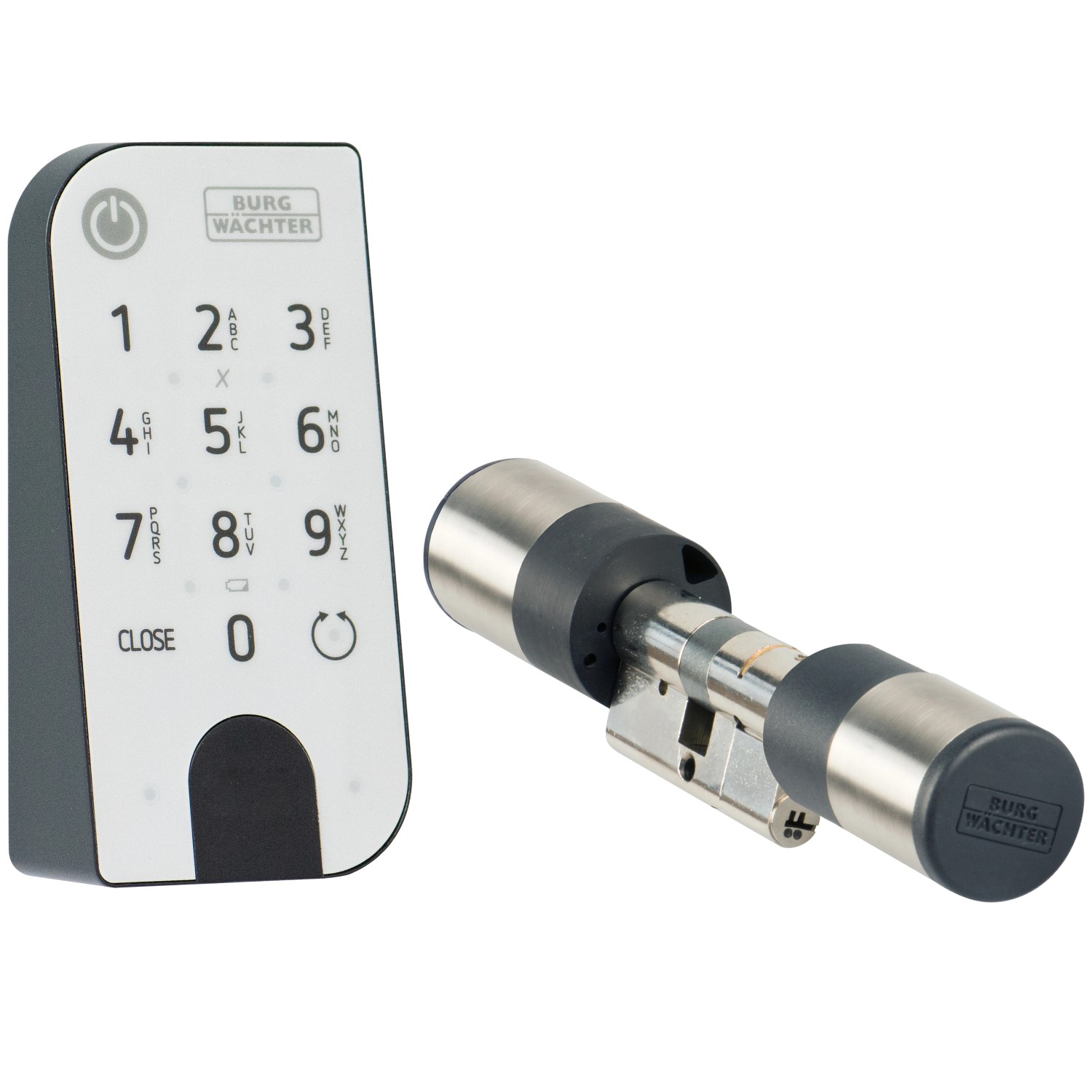 Burg-Wächter Elektr. Türschloss-Set ENTRYeasy 7601 PIN Pincode Notschloss Burg-Wächter Elektr. Türschloss-Set ENTRYeasy 7601 PIN Pincode Notschloss von Burg Wächter
