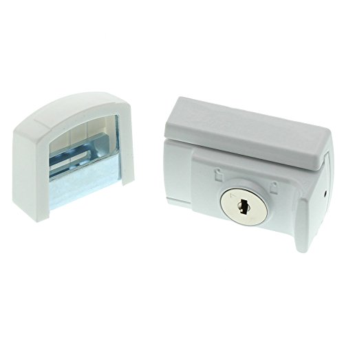 Burg Wächter Tür- und Fensterriegel, Einbruchschutz für Fenster und Türen, Abschließbar, Beidseitig verwendbar, WinSafe WZ 60, Weiß, Winsafe WZ 60 W SB, 45 x 80 x 36 Burg Wächter Tür- und Fensterriegel, Einbruchschutz für Fenster und Türen, Abschließbar, Beidseitig verwendbar, WinSafe WZ 60, Weiß, Winsafe WZ 60 W SB, 45 x 80 x 36 von BURG-WÄCHTER