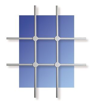 Burg Wächter Fenstergitter winProtec L 100 x 120 cm von Burg-Wächter