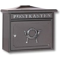 Burg Wächter SYLT 1883 E Briefkasten Stahlblech Eisen dunkel (matt) von Burg Wächter