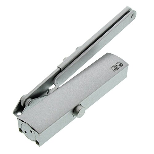 Burg Wächter Türschließer für Innentüren, Hydraulisch, Variabel einstellbar, Breite bis 75 cm, Gewicht bis 20 kg, TS 501 S, Silber, Türbreite bis 75 cm von BURG-WÄCHTER