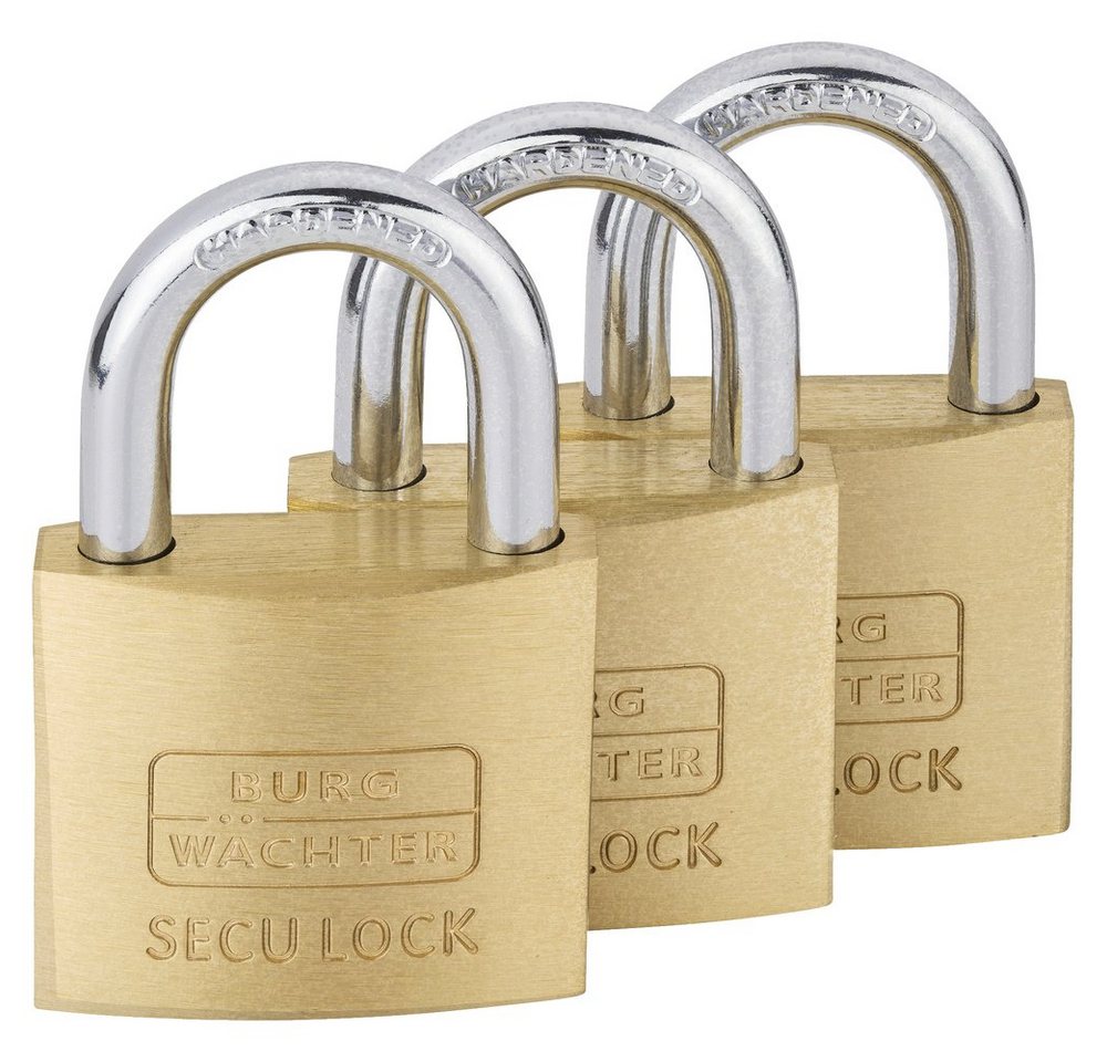 Burg Wächter Vorhängeschloss Burg Wächter 15291 Vorhängeschloss 37.60 mm gleichschließend Messing Burg Wächter Vorhängeschloss Burg Wächter 15291 Vorhängeschloss 37.60 mm gleichschließend Messing von Burg Wächter