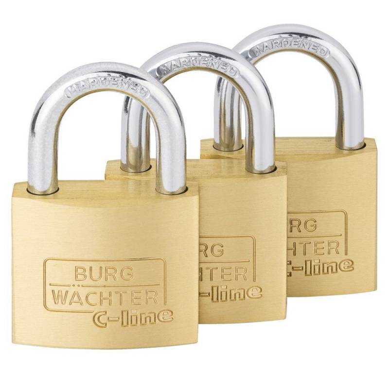 Burg Wächter Vorhängeschloss Burg Wächter 29941 Vorhängeschloss 40.00 mm gleichschließend Messing Burg Wächter Vorhängeschloss Burg Wächter 29941 Vorhängeschloss 40.00 mm gleichschließend Messing von Burg Wächter