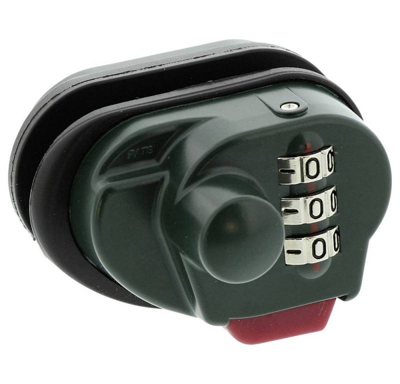 Burg Wächter Vorhängeschloss Burg Wächter Gun Lock GL 345 SB Waffenschloss Dunkelgrün Zahlensch von Burg Wächter