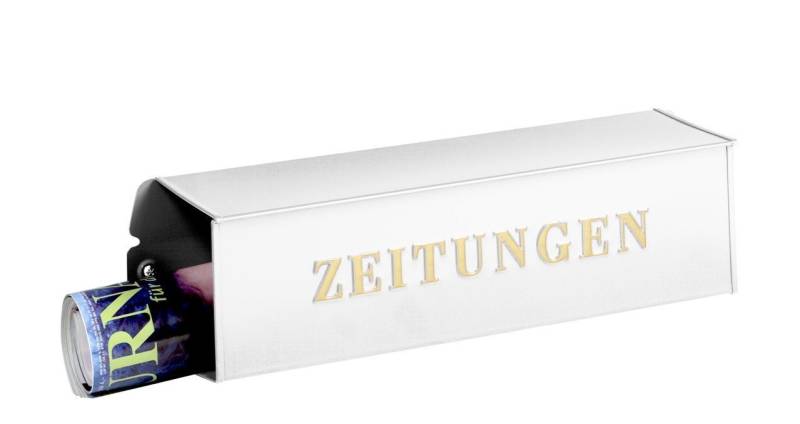 Burg Wächter Zeitungsrolle Burg Wächter Zeitungsbox 808 weiß 120 x 425 x 110 von Burg Wächter
