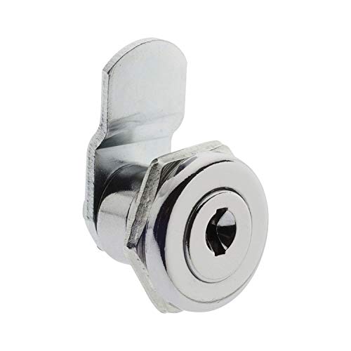 Burg Wächter Universalzylinder, Ersatzzylinder für Briefkästen verschiedener Fabrikate, Scheibenzylinder mit 2 Wendeschlüsseln, ZBK 70, ZBK 70 SB, Silber von BURG-WÄCHTER