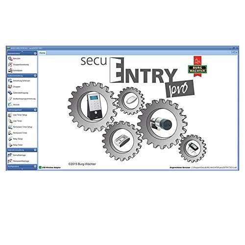 Burg Wächter secuENTRY Pro Software 7083 von BURG-WÄCHTER