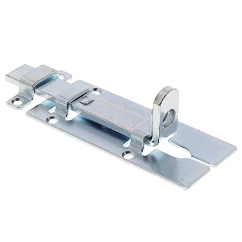 Burg-Wächter Schloss-Riegel, Türriegel für flächenbündige Türen, Verzinkte Sicherheitsvorrichtung für Vorhängeschloss, Wetterfest, SR 120 SB, 120 x 50 mm Burg-Wächter Schloss-Riegel, Türriegel für flächenbündige Türen, Verzinkte Sicherheitsvorrichtung für Vorhängeschloss, Wetterfest, SR 120 SB, 120 x 50 mm von BURG-WÄCHTER