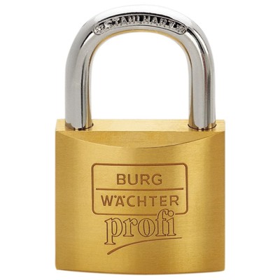 Vorhangschloss Messing, Serie 116 Profi, gleichschließend, 116/40 von Burg-wächter