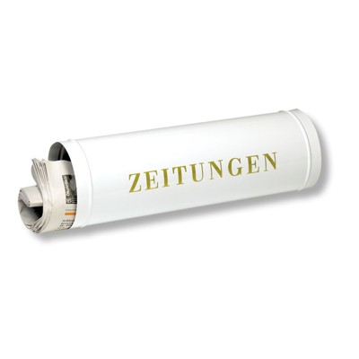 Zeitungsrolle 800 weiß von Burg-wächter