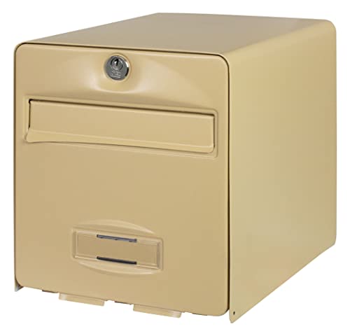 Burg Briefkasten Nf Balthazar, Beige, 2 Türen von Burg Wächter