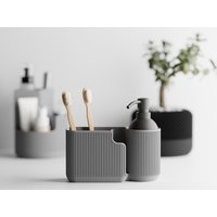 Eleganter Organizer - 3D-Gedruckt in Mattem Design Für Bad & Schreibtisch von BurgWerk3D