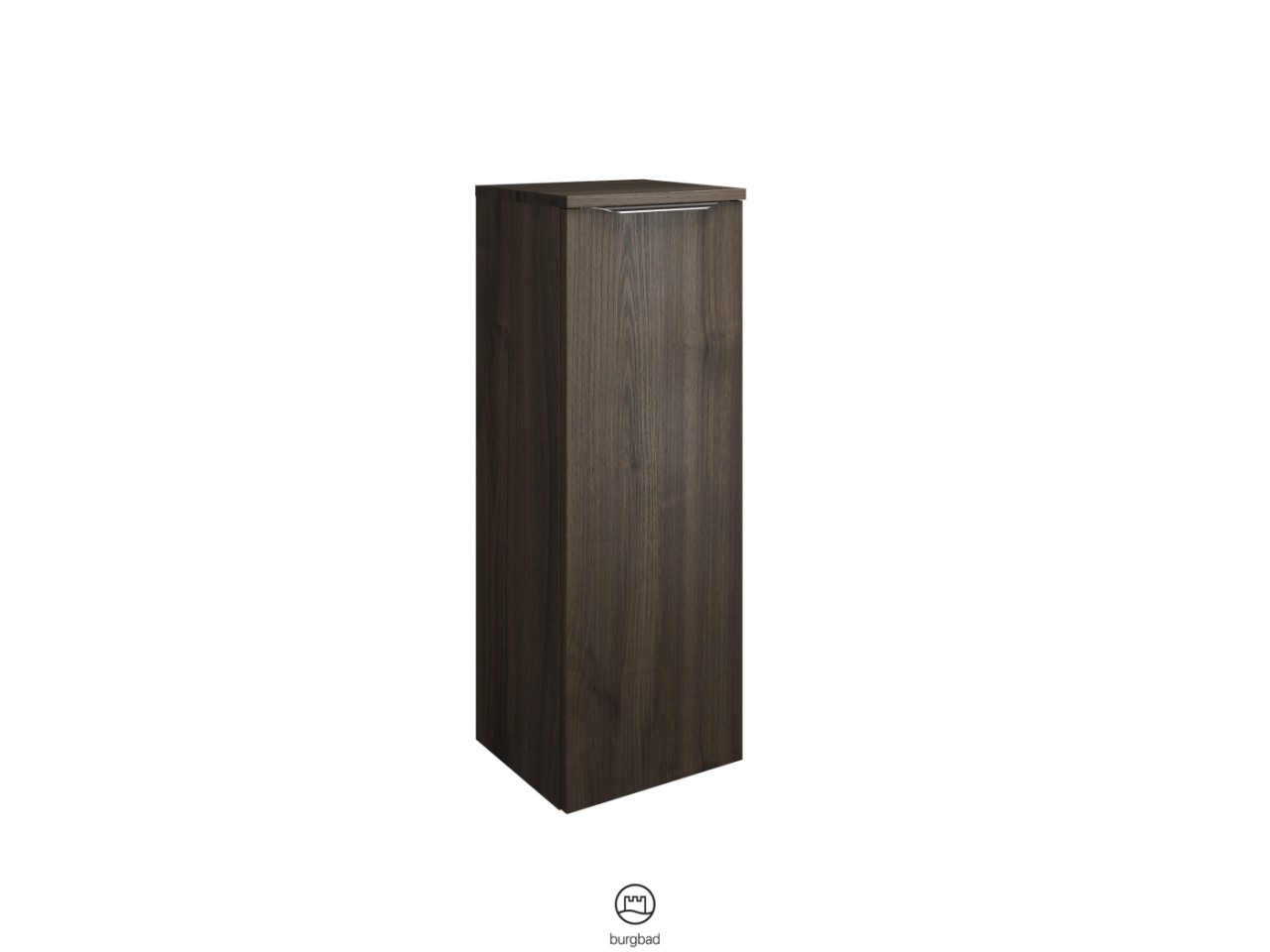 Burgbad Euro Halbhoher Schrank UHIP035, 980x352x325 Marone Dekor Trüffel UHIP035LF3867G0092 von Burgbad