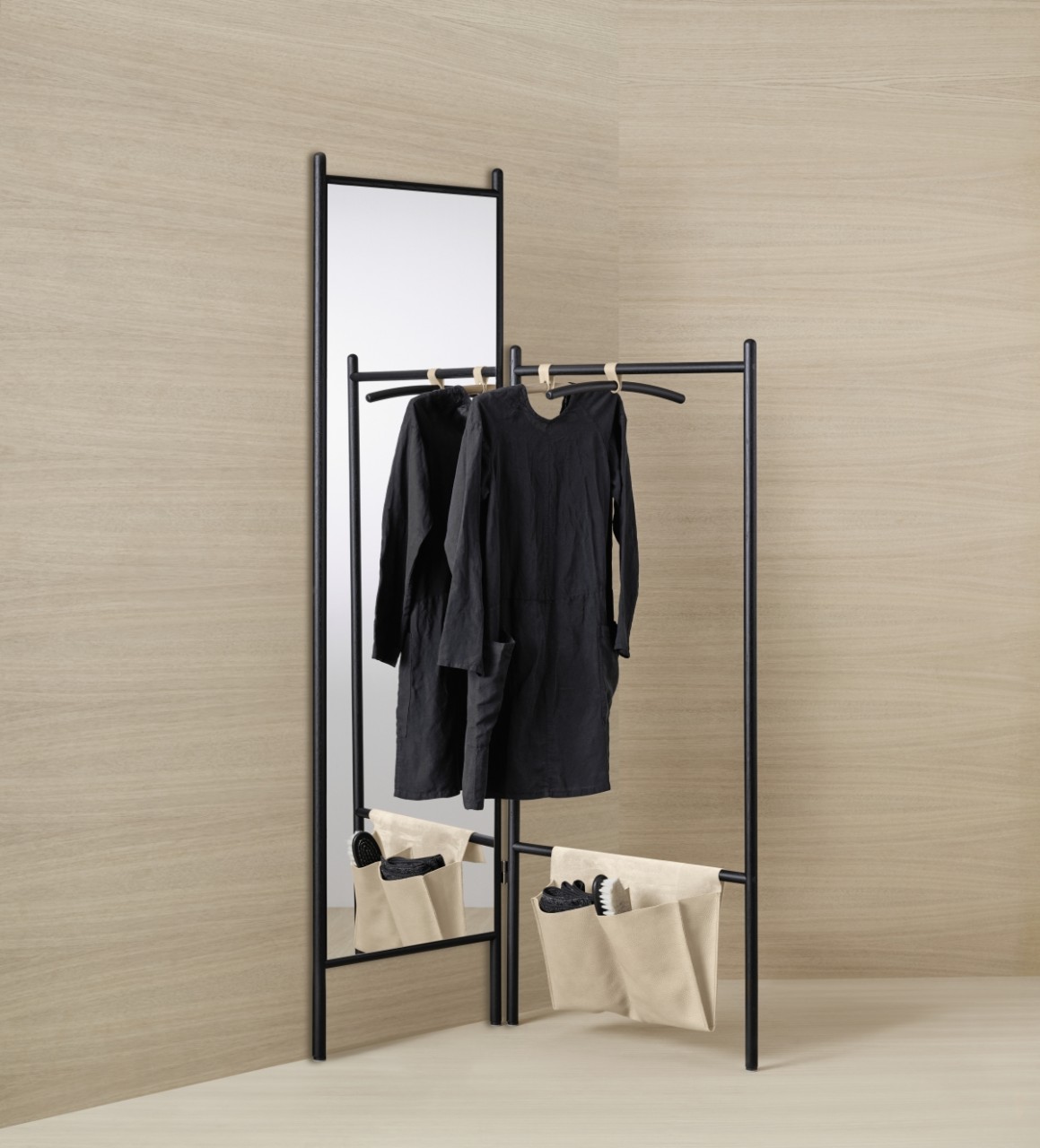 Burgbad Garderobe Mya 1950/1550x530/650 Eiche Schwarz, SFKJ053F3192 SFKJ053F3192 von Burgbad