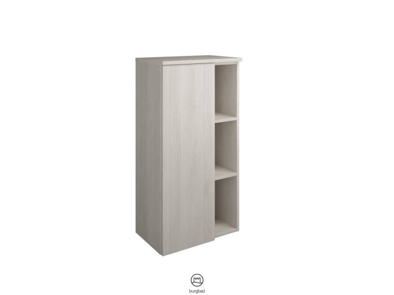 Burgbad Halbhoch-Schrank Badu, 980x500x320 Eiche Dekor Merino UHGZ050LF3694 von Burgbad