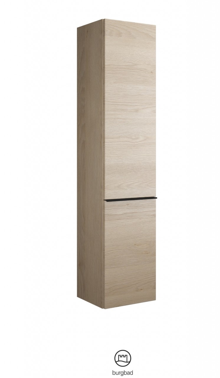 Burgbad Hochschrank Fiumo HSLW035L,1600x350x320 Eiche Dekor Cashmere HSLW035LF3959G0200 von Burgbad