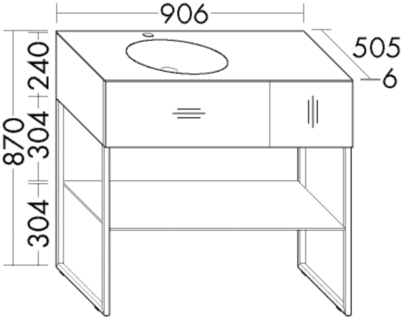 Burgbad Mineralguss-Waschtisch und Waschtischunterschrank Coco HGL Bambus Natur/Weiß Velvet, SFHQ090 SFHQ090RF2854C0037 von Burgbad