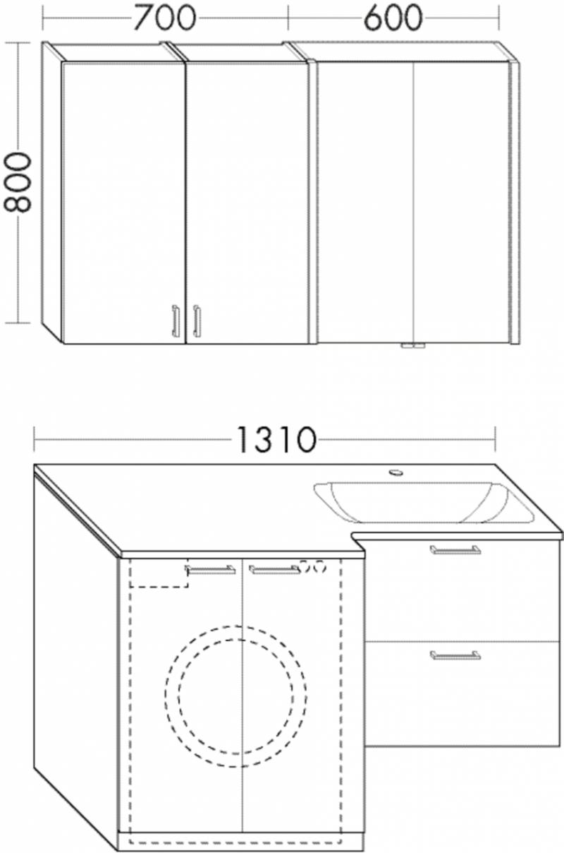 Burgbad Set Sys30 PG3 Sand Matt/Weiß Velvet, SFHP131F3352C0037 SFHP131F3352C0037 von Burgbad