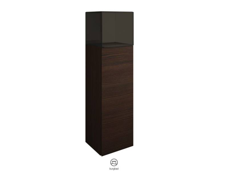 Burgbad Yumo Halbhoher Schrank SFKK035 1280x350x320 Eiche Dekor Mokka SFKK035LF3719 von Burgbad