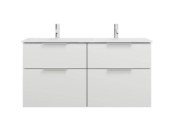 burgbad, Badmöbelset, Eqio Glas-Doppelwaschtisch inklusive Waschtischunterschrank, Breite 1220 mm burgbad, Badmöbelset, Eqio Glas-Doppelwaschtisch inklusive Waschtischunterschrank, Breite 1220 mm von Burgbad