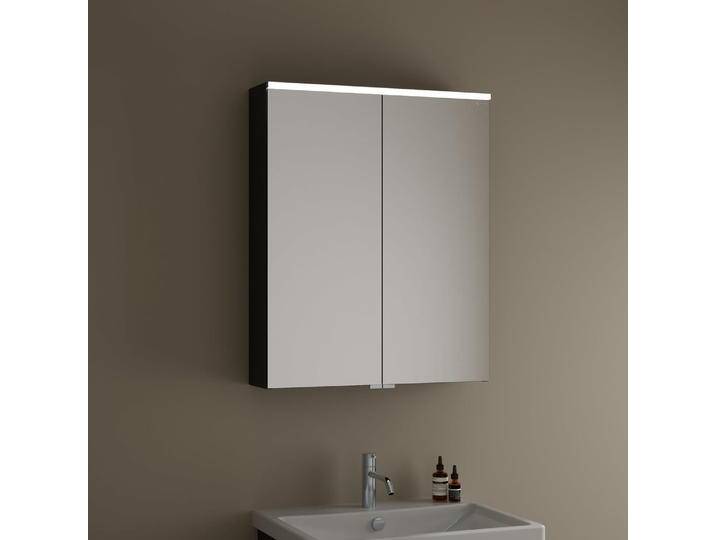 burgbad Eqio Spiegelschrank mit LED-Aufsatzleuchte 65 cm 2354218 von Burgbad