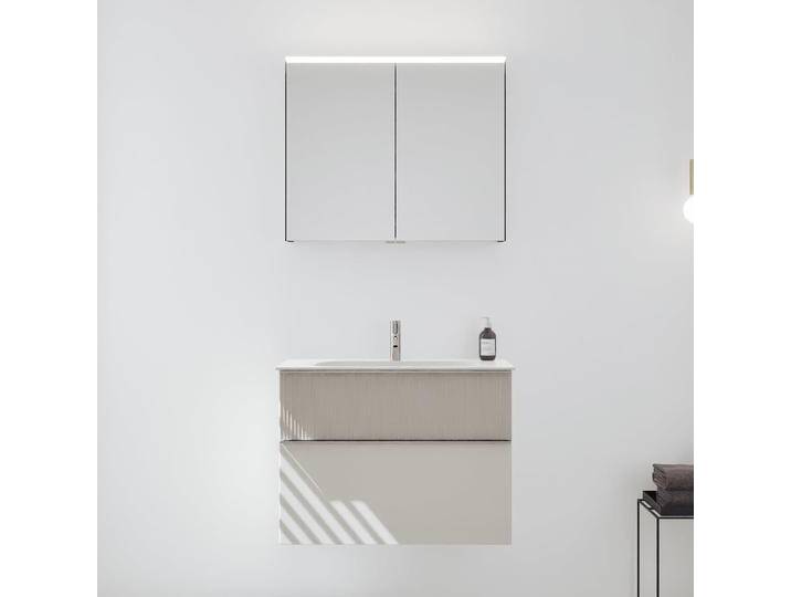 burgbad Fiumo 2.0 Badmöbelset 82 cm mit Waschtisch mit Unterschrank mit Griff G0146 und Spiegelschrank 2377935 burgbad Fiumo 2.0 Badmöbelset 82 cm mit Waschtisch mit Unterschrank mit Griff G0146 und Spiegelschrank 2377935 von Burgbad