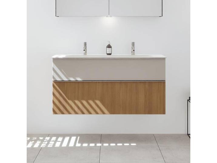 burgbad Fiumo 2.0 Mineralguss-Waschtisch mit Waschtischunterschrank 122 cm, mit Griff G0146 2377125 burgbad Fiumo 2.0 Mineralguss-Waschtisch mit Waschtischunterschrank 122 cm, mit Griff G0146 2377125 von Burgbad