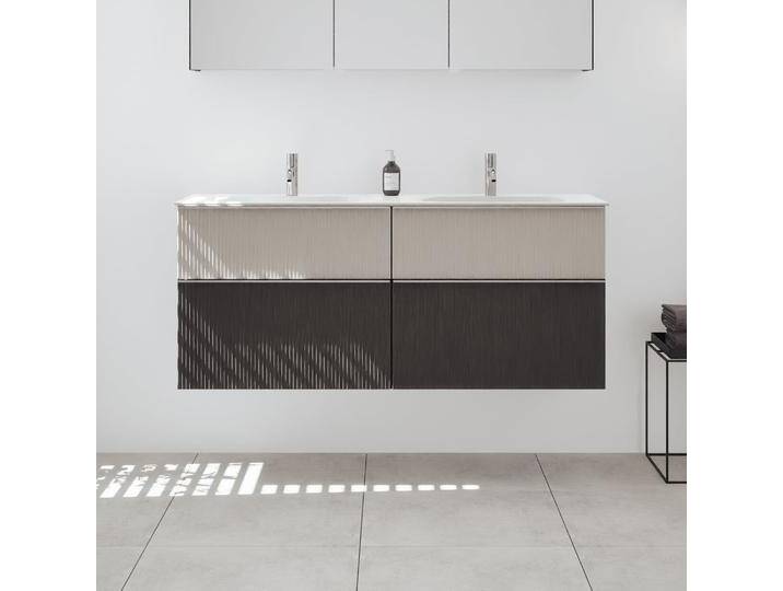 burgbad Fiumo 2.0 Mineralguss-Waschtisch mit Waschtischunterschrank 142 cm, mit Griff G0146 2377253 burgbad Fiumo 2.0 Mineralguss-Waschtisch mit Waschtischunterschrank 142 cm, mit Griff G0146 2377253 von Burgbad