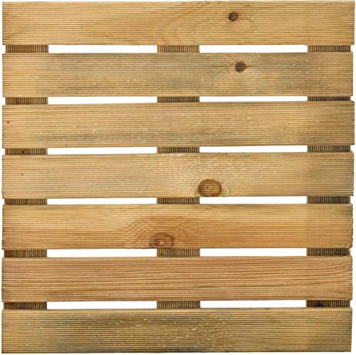 Burger Terrasse Sonnendeck Tile – Holz – 50 cm von Burger