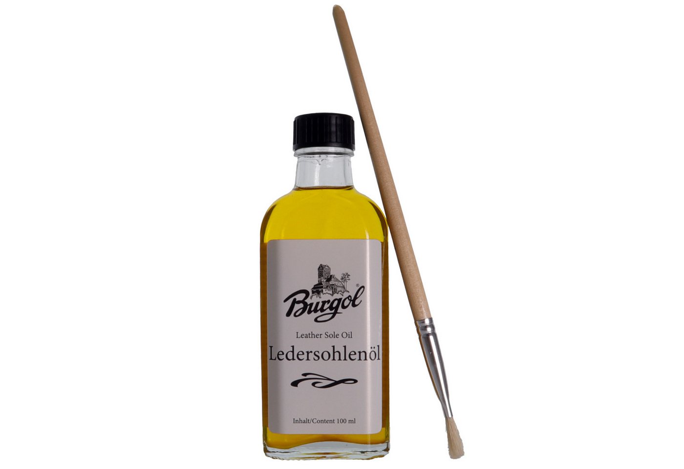 Burgol 100ml Sohlenlederöl Glasflasche Ledersohle Ledersohlenöl mit Pinsel Lederpflege Burgol 100ml Sohlenlederöl Glasflasche Ledersohle Ledersohlenöl mit Pinsel Lederpflege von Burgol