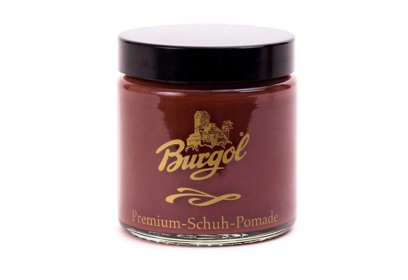 Burgol Pomade - die Schuhcreme von Burgol im Glastiegel Lederpflege von Burgol