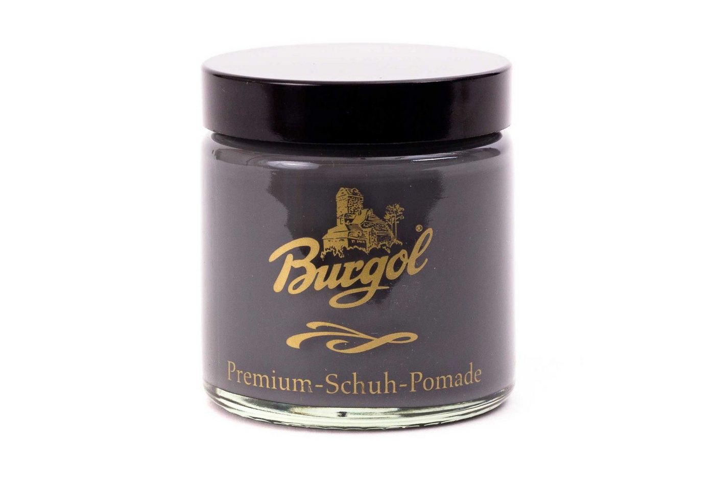 Burgol Pomade - die Schuhcreme von Burgol im Glastiegel Lederpflege von Burgol