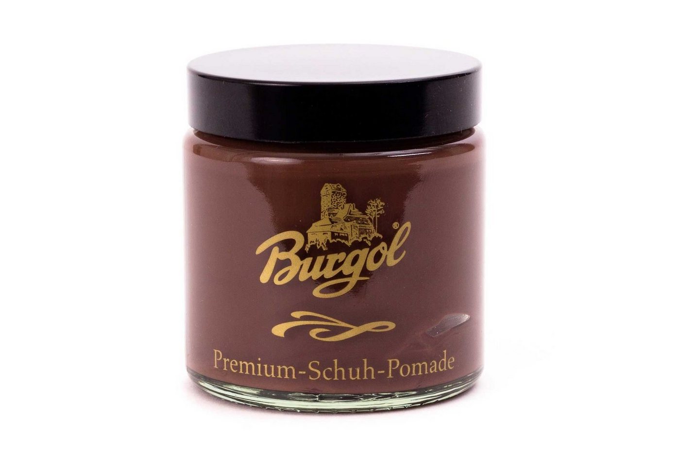 Burgol Pomade - die Schuhcreme von Burgol im Glastiegel Lederpflege von Burgol
