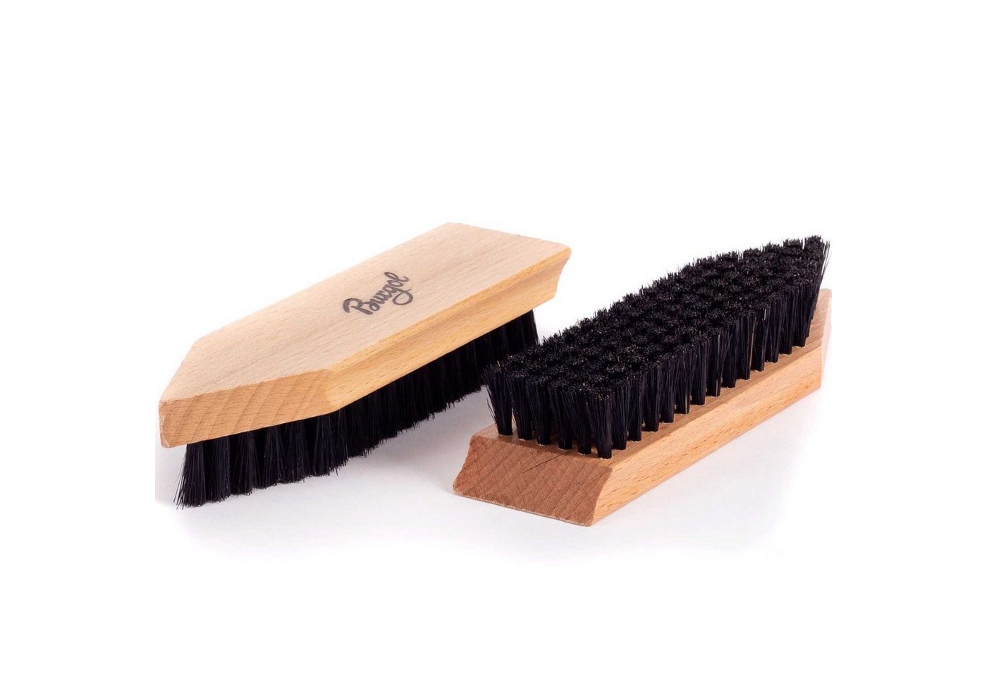 Burgol Schuhputzbürste Luxus Schmutzbürste mit Wildschweinborsten, (1-tlg) von Burgol