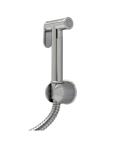 Bidet Handbrause - Bidetarmatur · inkl. Wandhalterung und Schlauch · Brausehalter · Bad · WC | Burgtal Fia 17474 von BURGTAL