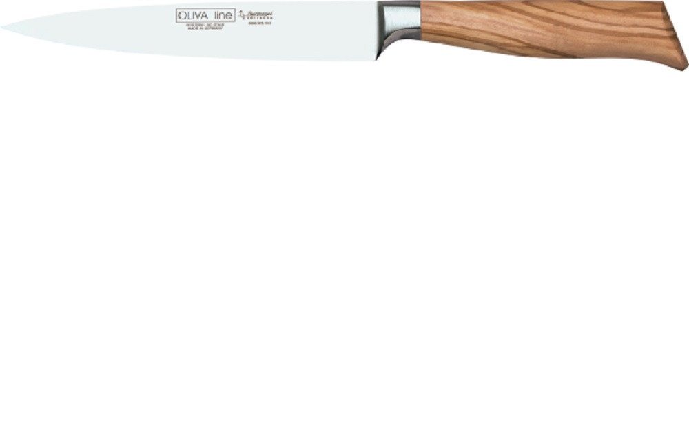 Burgvogel Schinkenmesser Schinkenmesser, Klinge 18 cm, Griff aus Olivenholz von Burgvogel