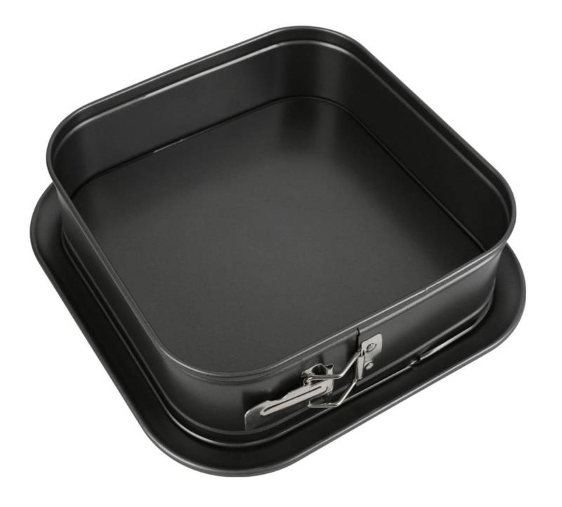 BURI Backform 6x Backform quadratisch 24x24cm Backblech kochen backen Kuchen Küche von Buri