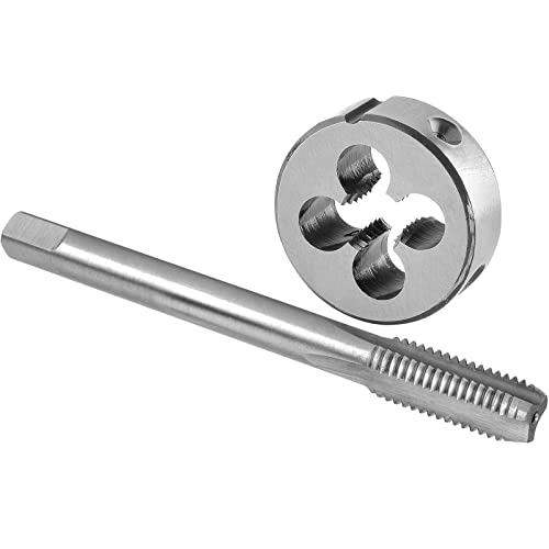 Burkit M7 x 0,75 Gewindebohrer und Schneideisen Set Linkshänder, M7 x 0,75 Maschinengewindebohrer und runde Schneideisen Burkit M7 x 0,75 Gewindebohrer und Schneideisen Set Linkshänder, M7 x 0,75 Maschinengewindebohrer und runde Schneideisen von Burkit