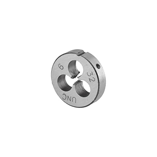 Burkit Nr. 6-32 UNC Runde Gewindeschneideisen 6 x 32 UNC Maschinengewinde Schneideisen Rechtshänder von Burkit
