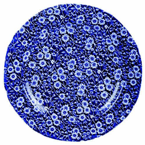 Burleigh Calico Teller 19 cm blau von Burleigh