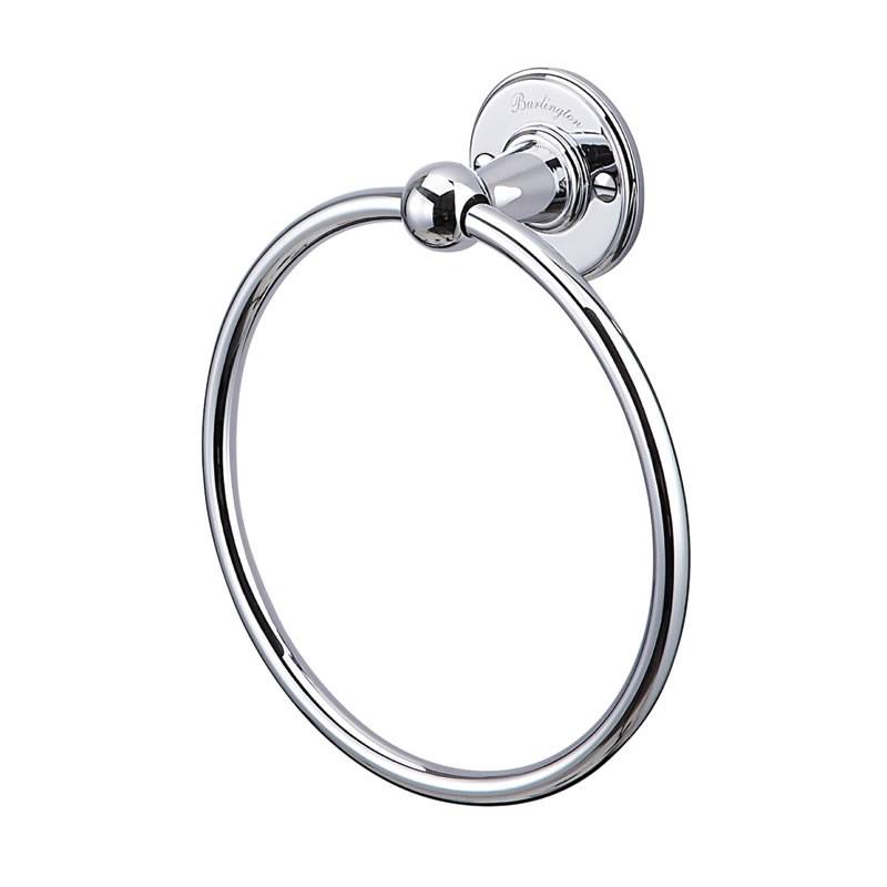 Handtuchringe Retro/Vintage Serie Burlington Chrom von Burlington Bathrooms von Burlington Bathrooms