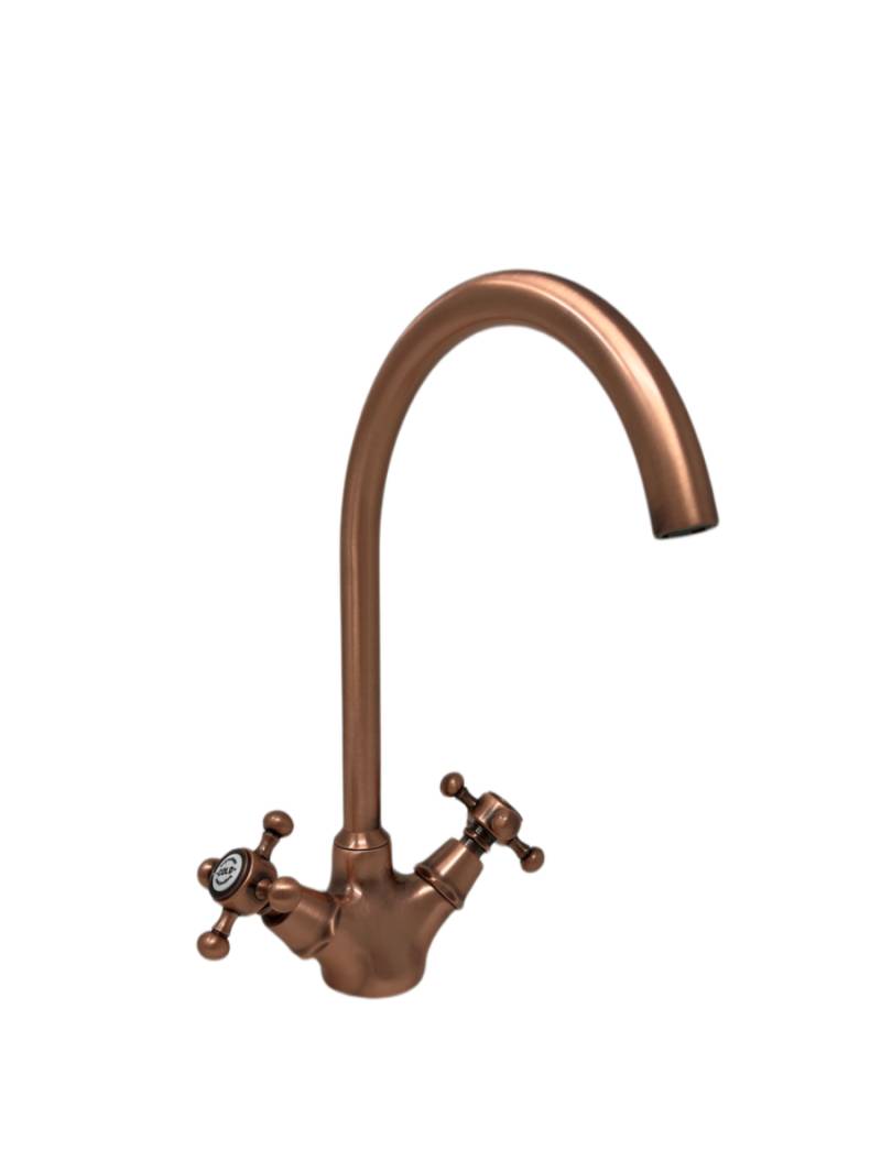 Küchenarmaturen Retro/Vintage Serie Lady Kupfer von Burlington Bathrooms von Burlington Bathrooms