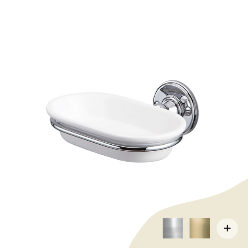Seifenschalen & Spender Retro/Vintage Serie Burlington  von Burlington Bathrooms von Burlington Bathrooms