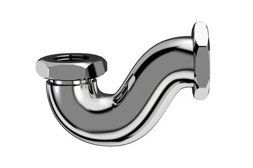 Siphon & Tauchrohre Retro/Vintage Serie Burlington Chrom von Burlington Bathrooms von Burlington Bathrooms