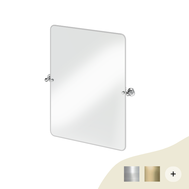 Spiegel Retro/Vintage Serie Burlington  von Burlington Bathrooms von Burlington Bathrooms