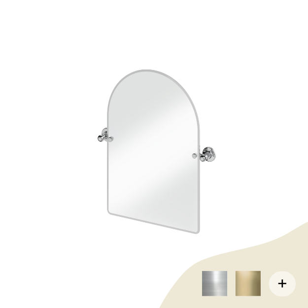 Spiegel Retro/Vintage Serie Burlington  von Burlington Bathrooms von Burlington Bathrooms