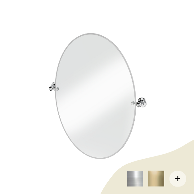 Spiegel Retro/Vintage Serie Burlington  von Burlington Bathrooms von Burlington Bathrooms