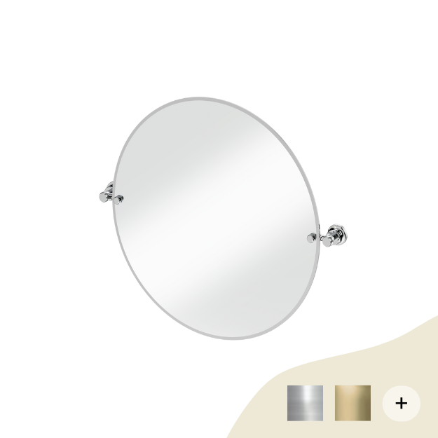 Spiegel Retro/Vintage Serie Burlington  von Burlington Bathrooms von Burlington Bathrooms